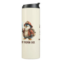 Tasse Cadeau Personnalisée de Pompiers Manchot d'H