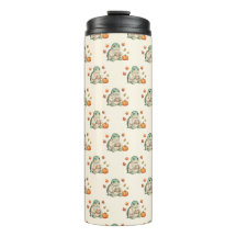 Tasse Cozy Autumn Turtle Kawaii au goût de Pumpkin