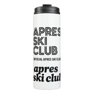 Bouteilles Isothermes Tasse de café du Club Après Ski – Cadeau pour amat