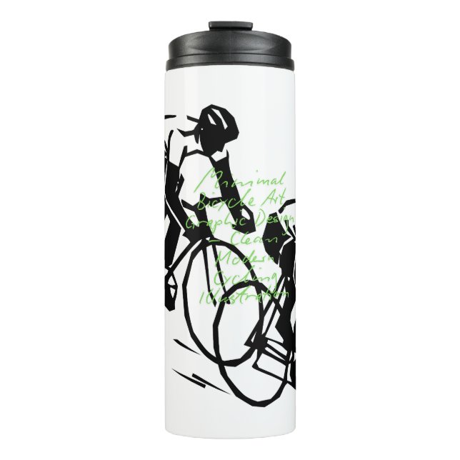 Bouteilles Isothermes Tasse de course de vélo (Devant)