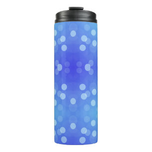 Bouteilles Isothermes Tasse de voyage bleue avec un couvercle noir