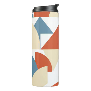 Bouteilles Isothermes Tasse de voyage d'art géométrique coloré