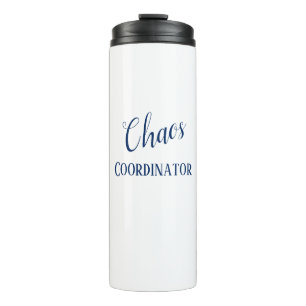 Bouteilles Isothermes Tasse de voyage de coordonnateur de chaos