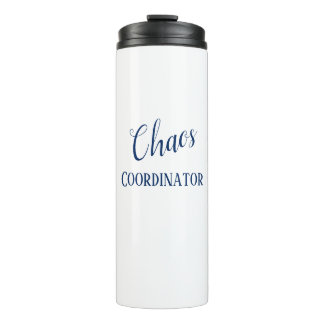 Bouteilles Isothermes Tasse de voyage de coordonnateur de chaos