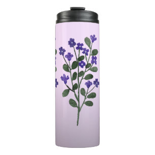 Bouteilles Isothermes Tasse de voyage florale lavande luxueuse Fleur s