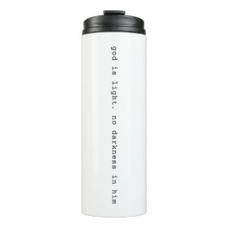 Bouteilles Isothermes Tasse de voyage isolante Dieu est Lumière Moderne