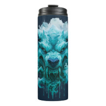 Tasse de voyage Loup de Glace