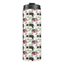 Tasse de voyage Old Spot Pig – Fantaisie inspirée