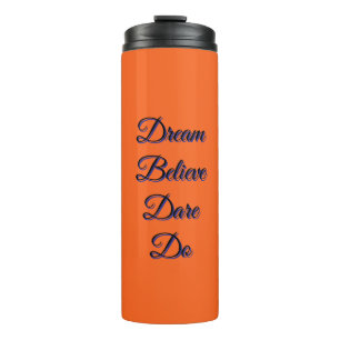 Bouteilles Isothermes Tasse de voyage orange Tumbler thermique