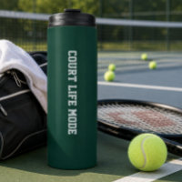 Tasse de voyage personnalisée pour le tennis – Mod