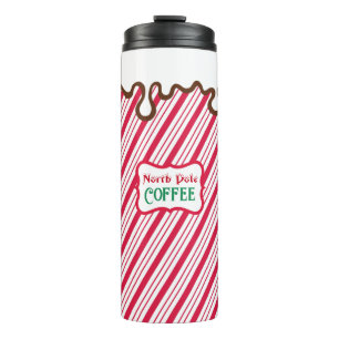 Bouteilles Isothermes Tasse de voyage pour café de Noël au Pôle Nord