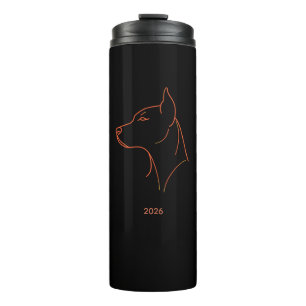 Bouteilles Isothermes Tasse en ligne artistique minimaliste personnalisé