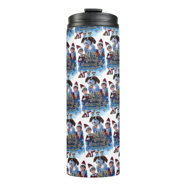 Bouteilles Isothermes Tasse isolée de Noël – Vacances  (Devant)