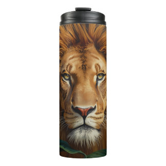 Bouteilles Isothermes Tasse Majestueuse Lion – Tasse à café sur la faune