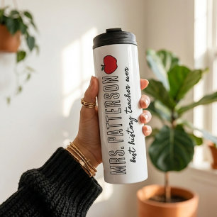 Bouteilles Isothermes Tasse Personnalisée pour Enseignant Cadeau de Rent