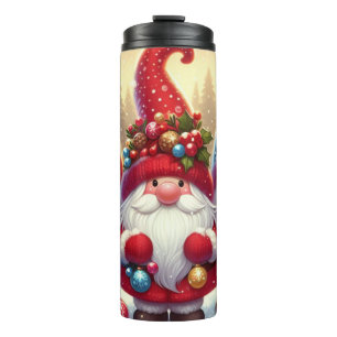 Bouteilles Isothermes Tasse personnalisée pour Noël avec lutin du Père N