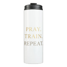 Tasse Prière Entraînement Répéter – Motivation Fit