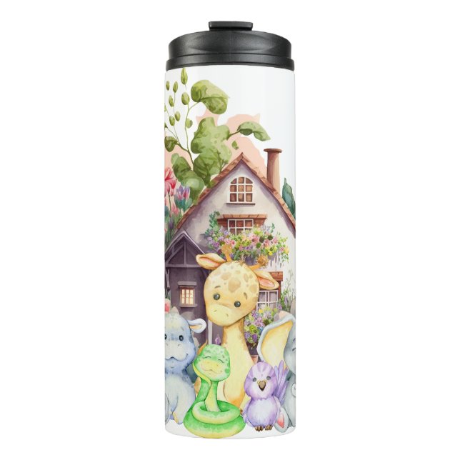 Bouteilles Isothermes Tasse Thermique Animaux Mignons (Devant)