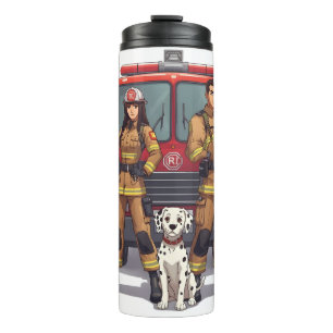 Bouteilles Isothermes Tasse Thermique Anime Pompiers Héroïques