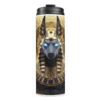 Tasse Thermique Anubis Jackal | Dieu Égyptien Anti
