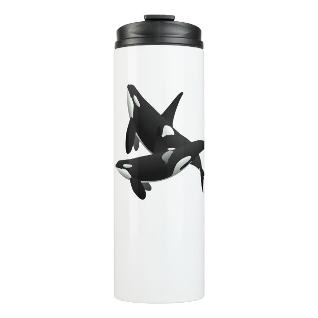 Bouteilles Isothermes Tasse Thermique Baleine Tueuse (Devant)