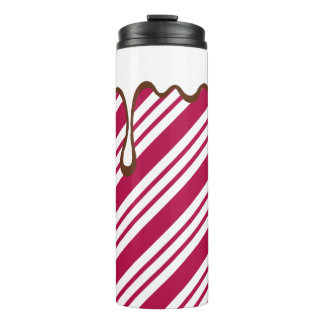 Bouteilles Isothermes Tasse Thermique Café Bonbon Menthe Poivrée Noël
