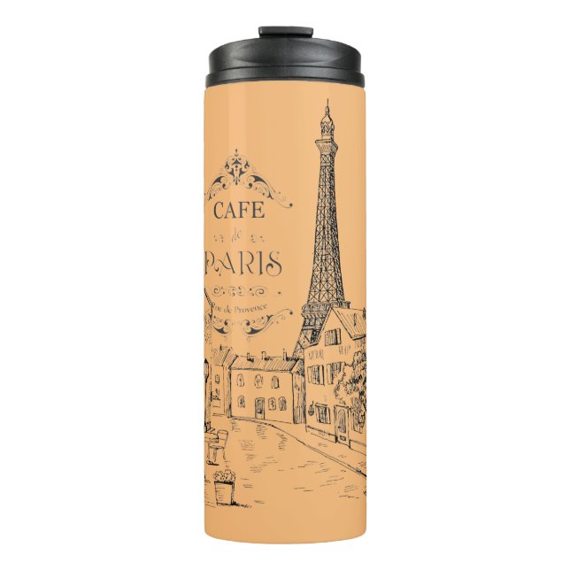 Bouteilles Isothermes Tasse thermique Café Paris (Devant)