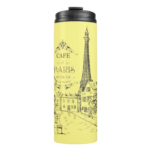 Bouteilles Isothermes Tasse thermique Café Paris (Devant)