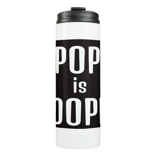 Bouteilles Isothermes Tasse thermique DA Pope is Dope (Devant)