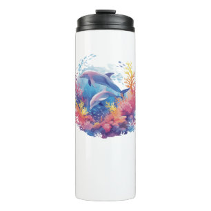 Bouteilles Isothermes Tasse Thermique Dauphin à Gros Nez