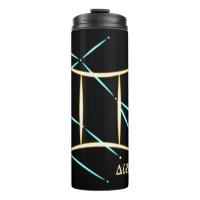 Tasse thermique de la constellation du zodiaque Gé