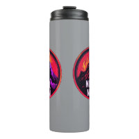 Tasse Thermique de Travail Montagne Ardente 'No Pa