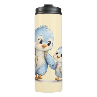 Bouteilles Isothermes Tasse Thermique de Voyage Petits Oiseaux Mignons F
