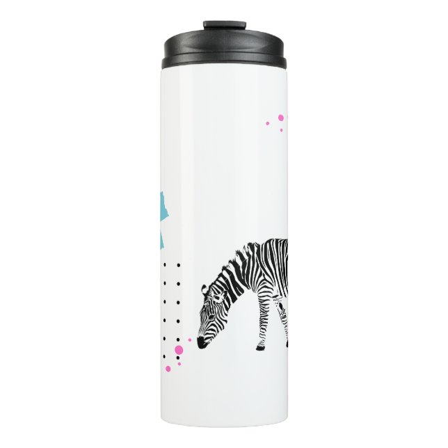 Bouteilles Isothermes Tasse Thermique Eish Zebra (Devant)