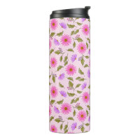 Tasse Thermique Fleur Rose Dentelle Daisy