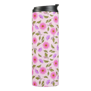 Bouteilles Isothermes Tasse Thermique Fleur Rose Dentelle Daisy