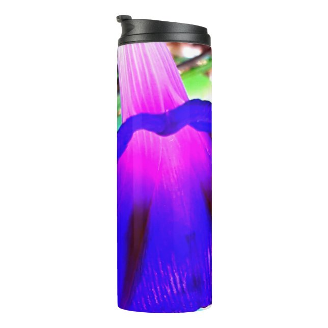 Bouteilles Isothermes Tasse Thermique Florale (Tourné sur la droite)