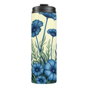 Bouteilles Isothermes Tasse thermique florale élégante pour les amateurs