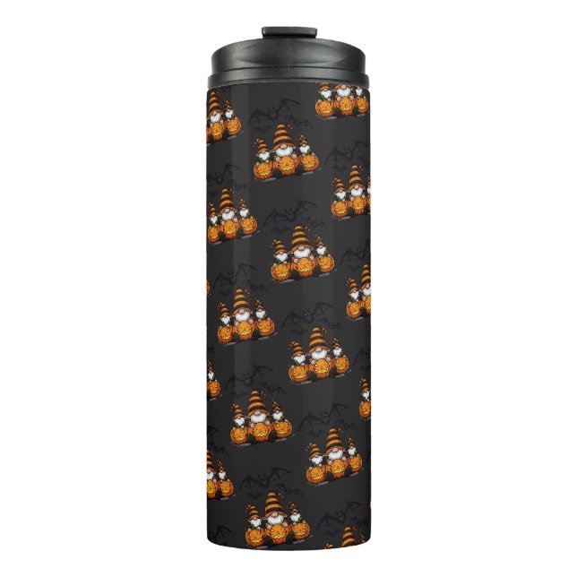 Bouteilles Isothermes Tasse Thermique Gnome d'Halloween (Devant)