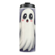 Tasse Thermique Halloween Fantôme Effrayant