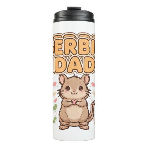 Bouteilles Isothermes Tasse Thermique Kawaii Papa Gerbille