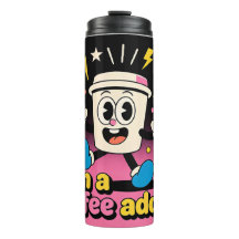Tasse Thermique pour Accro au Café RétroTasse Ther