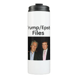 Bouteilles Isothermes Tasse thermique Trump/Epstein Fichiers