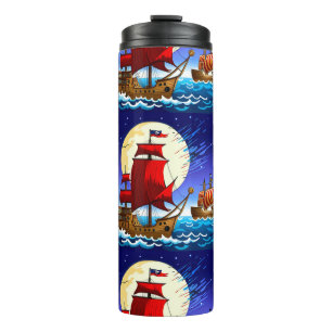 Bouteilles Isothermes tasses de bateau pirate
