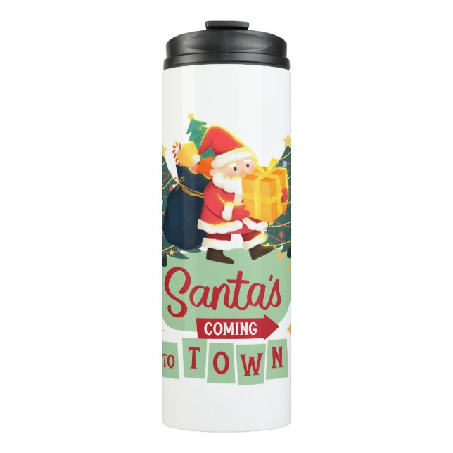 Bouteilles Isothermes Tasses thermiques de Noël (Devant)