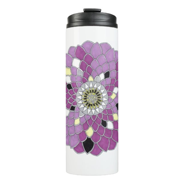 Bouteilles Isothermes Tasses thermiques Mandala (Devant)