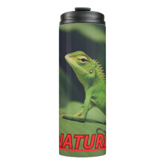 Bouteilles Isothermes Taza con la foto de una belleza exotica.