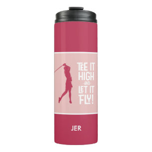 Bouteilles Isothermes Tee de sport d'humour de golf Citation Mignon Mage