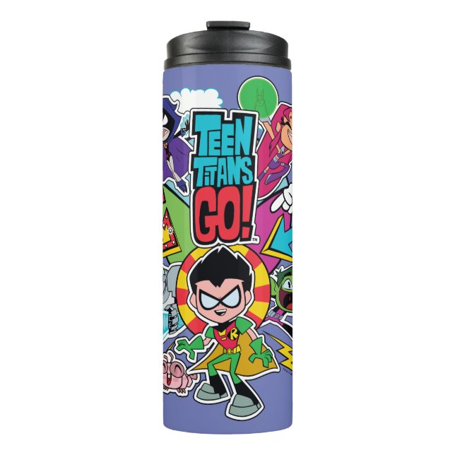 Bouteilles Isothermes Teen Titans Go! | Team Arrow Graphic (Devant)