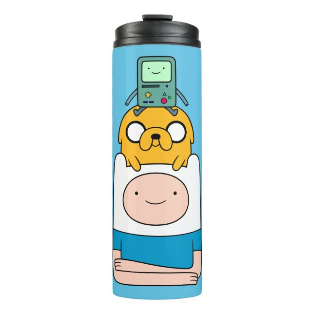 Bouteilles Isothermes Temps d'aventure | BMO, Jake & Finn (Devant)